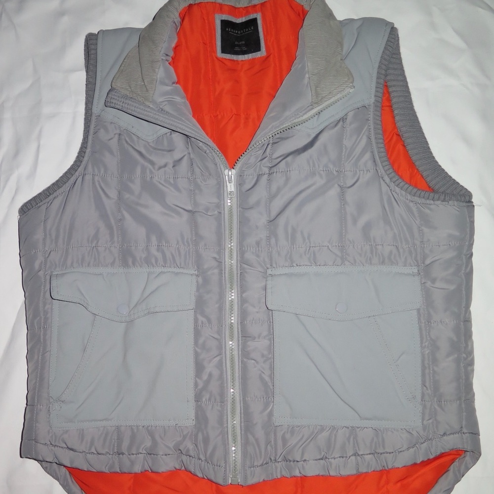 Aeropostale Two-Tone Reversible Vest